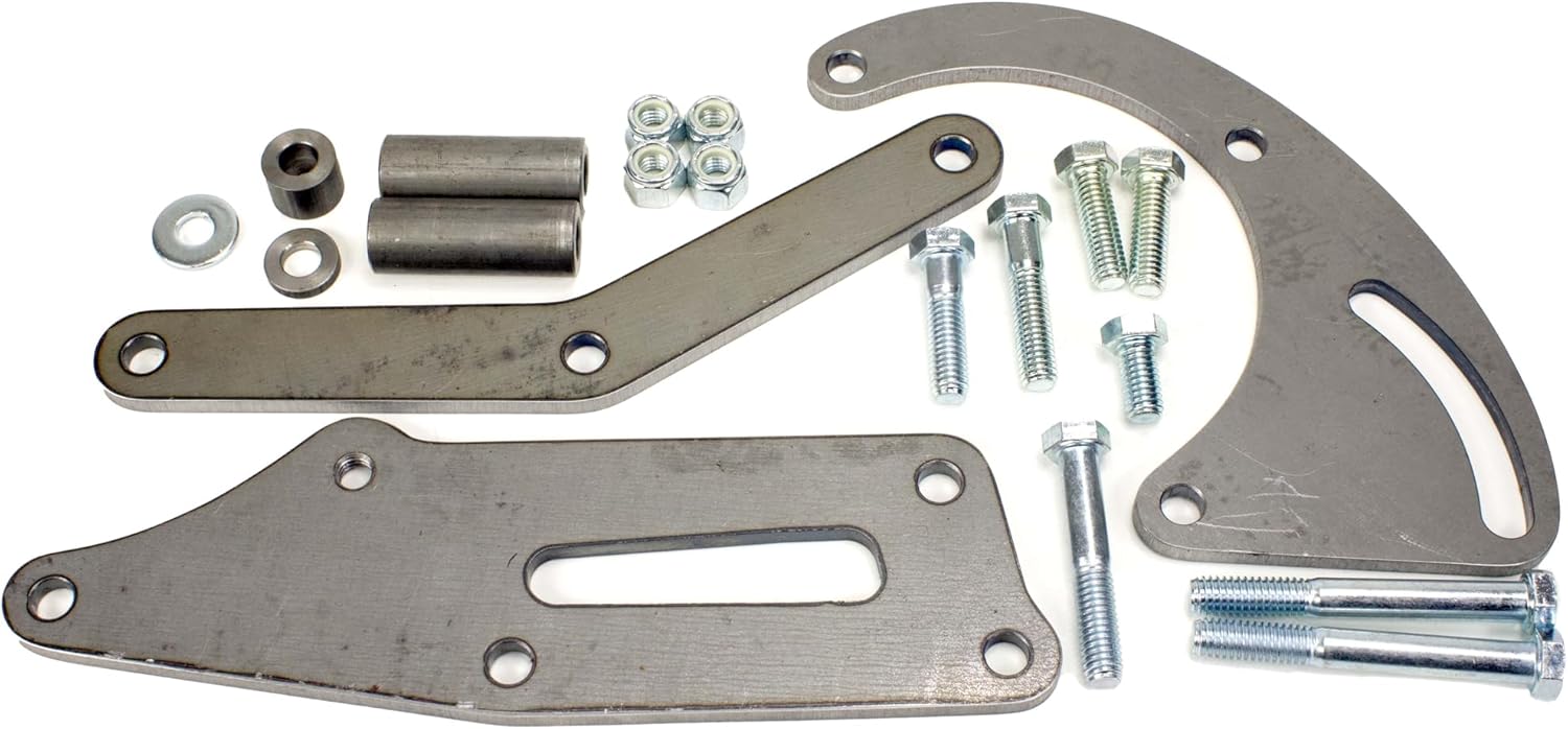 Replacement Compressor Mount Fits Chevy Small Block, Short Water Pump, Passenger's Side, Wide Mount #40-133R