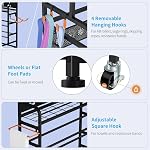 Dumbbell Rack Weight Stand, Home Gym Storage Rack 39.8”x15.94”x32.88(H x W x L), Weight Rack for Dumbbells for Yoga Mat
