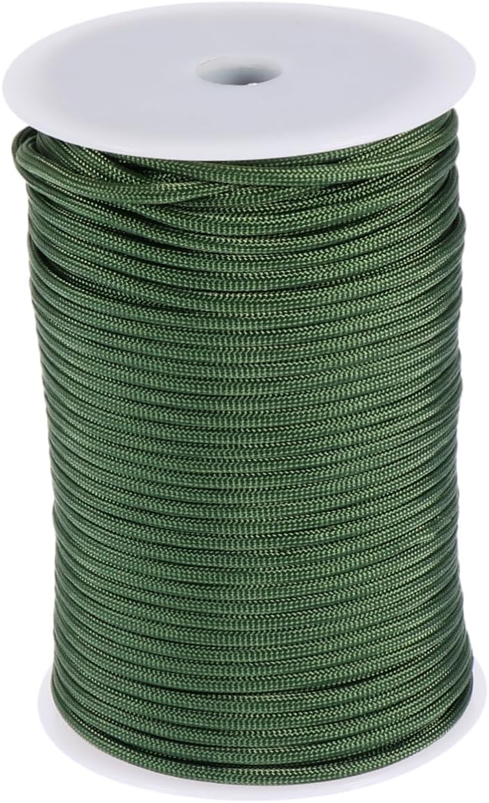 1roll High Strength Long Braided Rope for Outdoor Activities Camping Hiking Tent Sturdy Weather Resistant