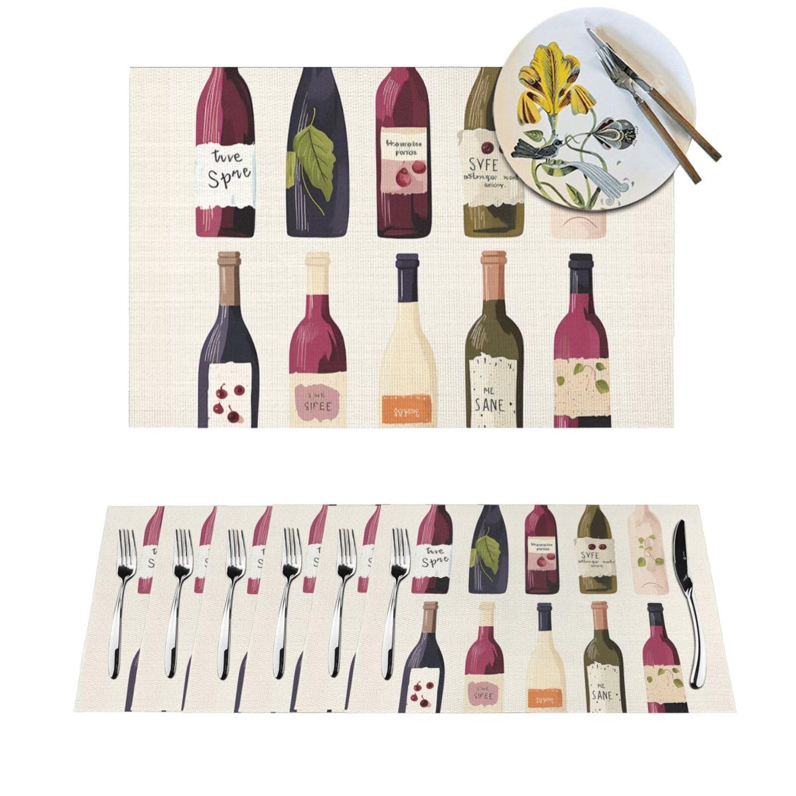 Sets de table pour intérieur et extérieur parfaits pour repas de salle à manger