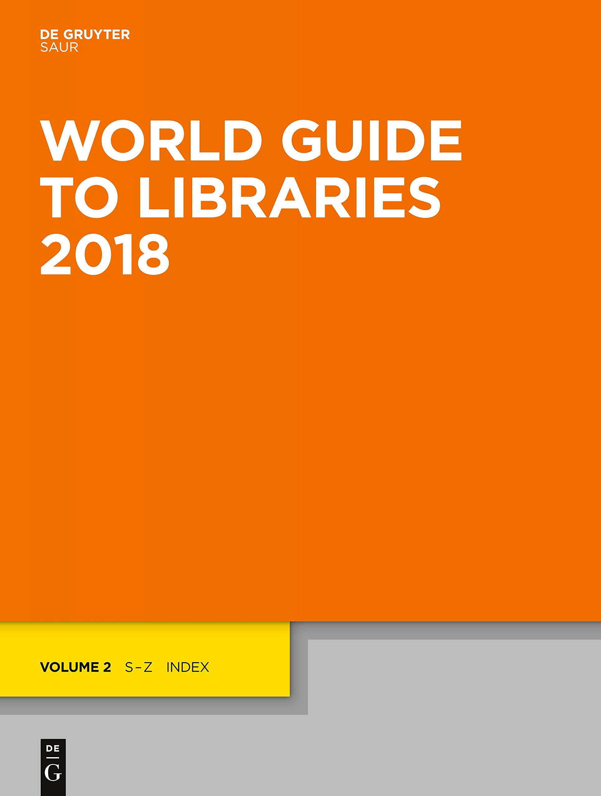 World Guide to Libraries 2018