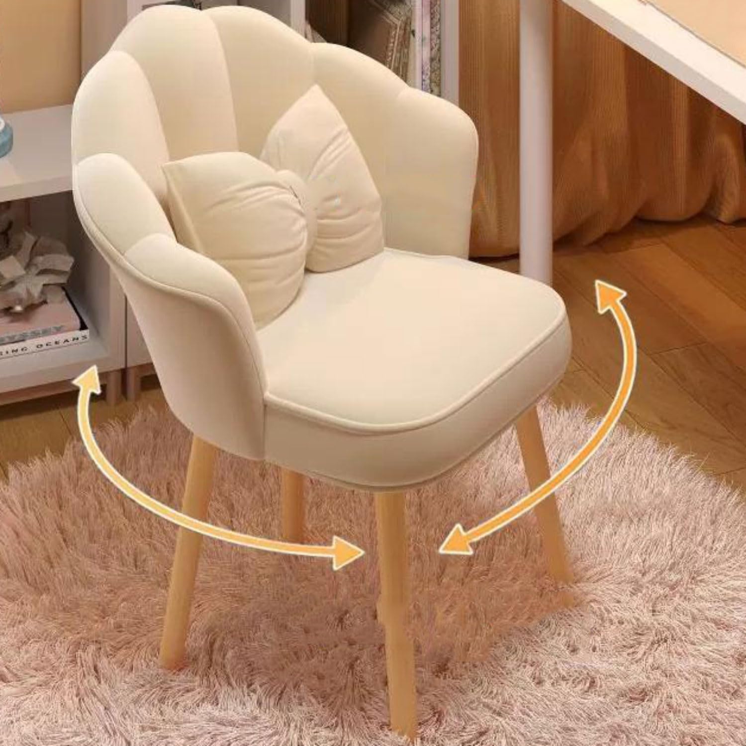 Fauteuil de salon chic pour créer un coin dressing accueillant