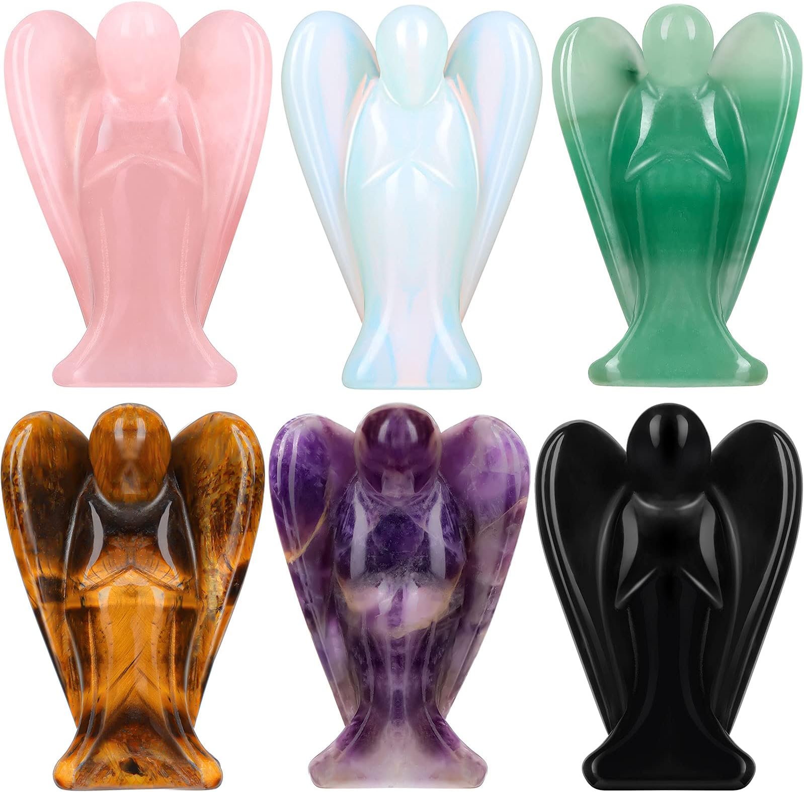 Angelstar 8708 Guardian Angel Worry Stone, 11/2Inch