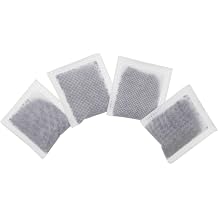 4 Pack Compact Activated Charcoal Odor Absorbing Filter Smaller Refill Deodorizer Compatible with iTouchless Under 8 Gallons Small Trash Cans with Filter Compartment