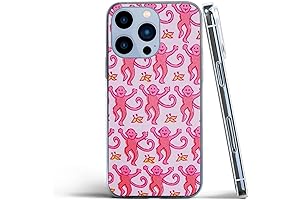 Roller Rabbit Pure Clear Waterproof Phone Case for iPhone 11 with Monkeys