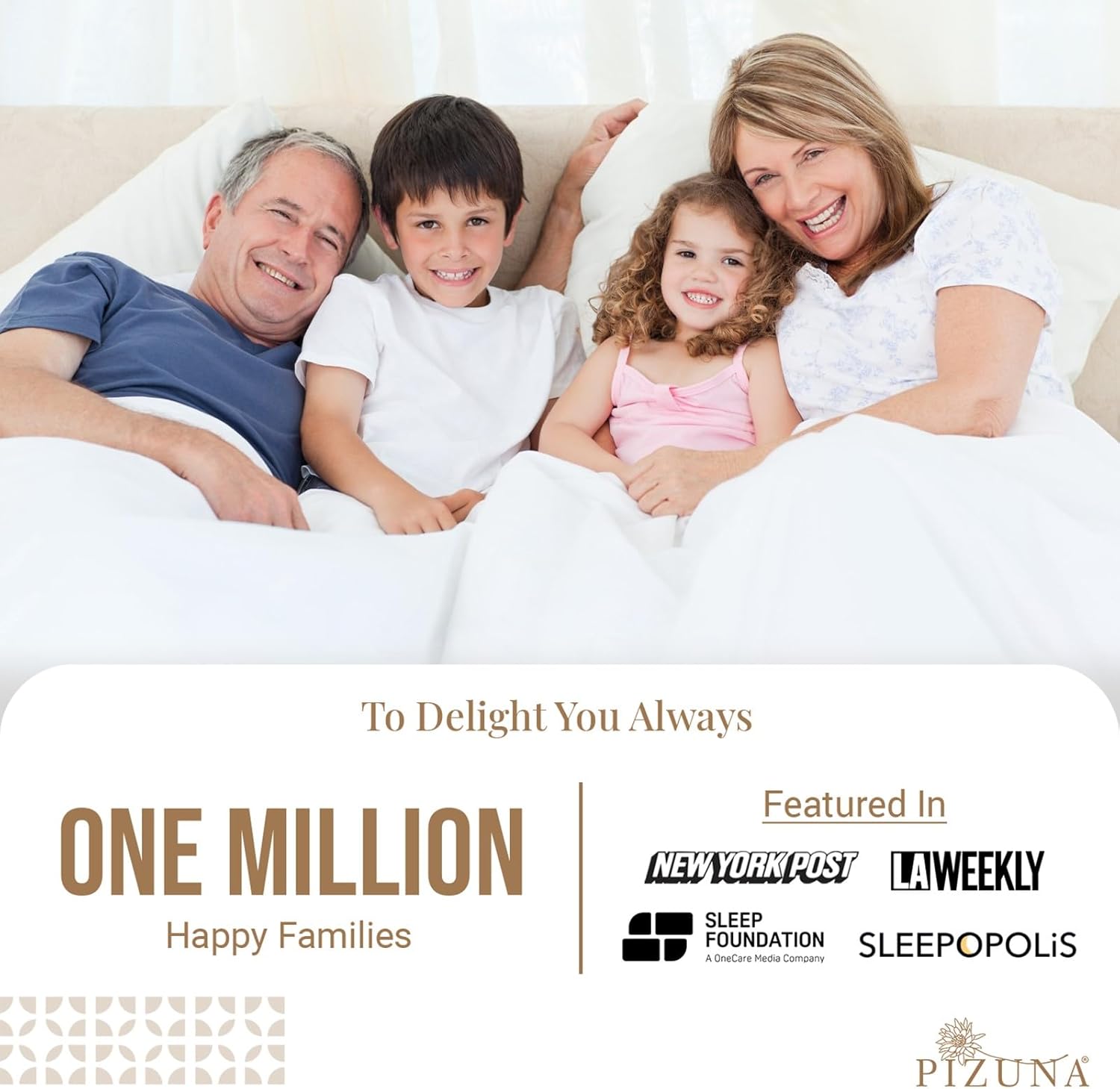 Pizuna Pure 100% Cotton Queen Size Sheets, 800 Thread Count Long Staple Cotton Crisp Sateen Sheets with 15inch Deep Pocket - Image 3