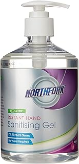 Northfork 500ml Alcohol Free Instant Hand Sanitising Gel