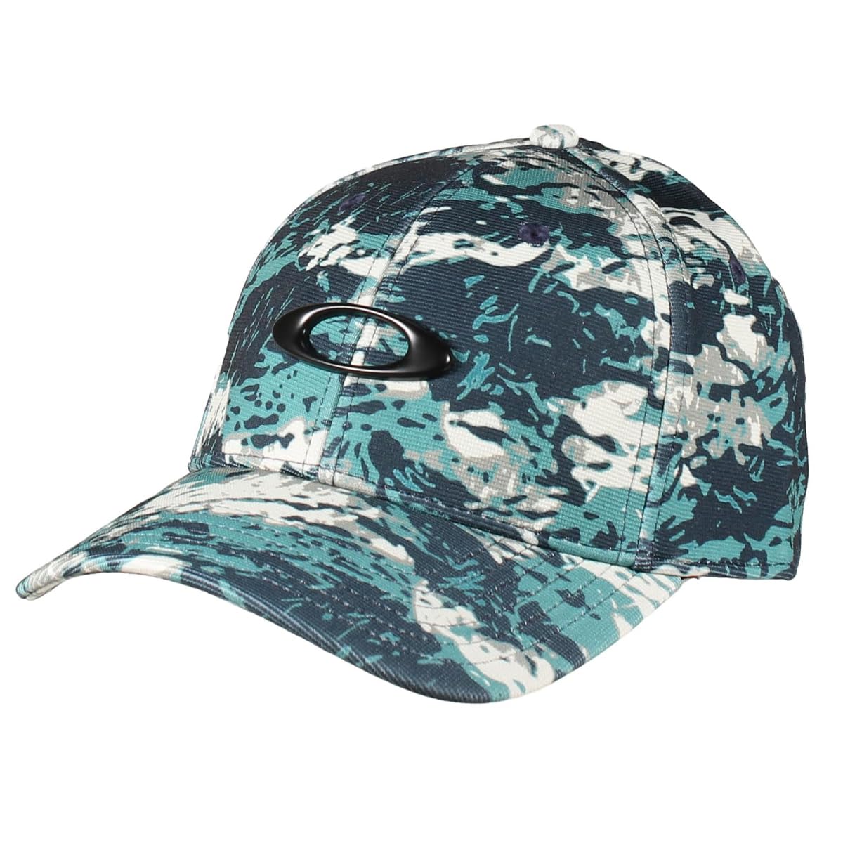 Oakley Men's Tincan Cap Hat, Tiger Camo Pacific, L-XL