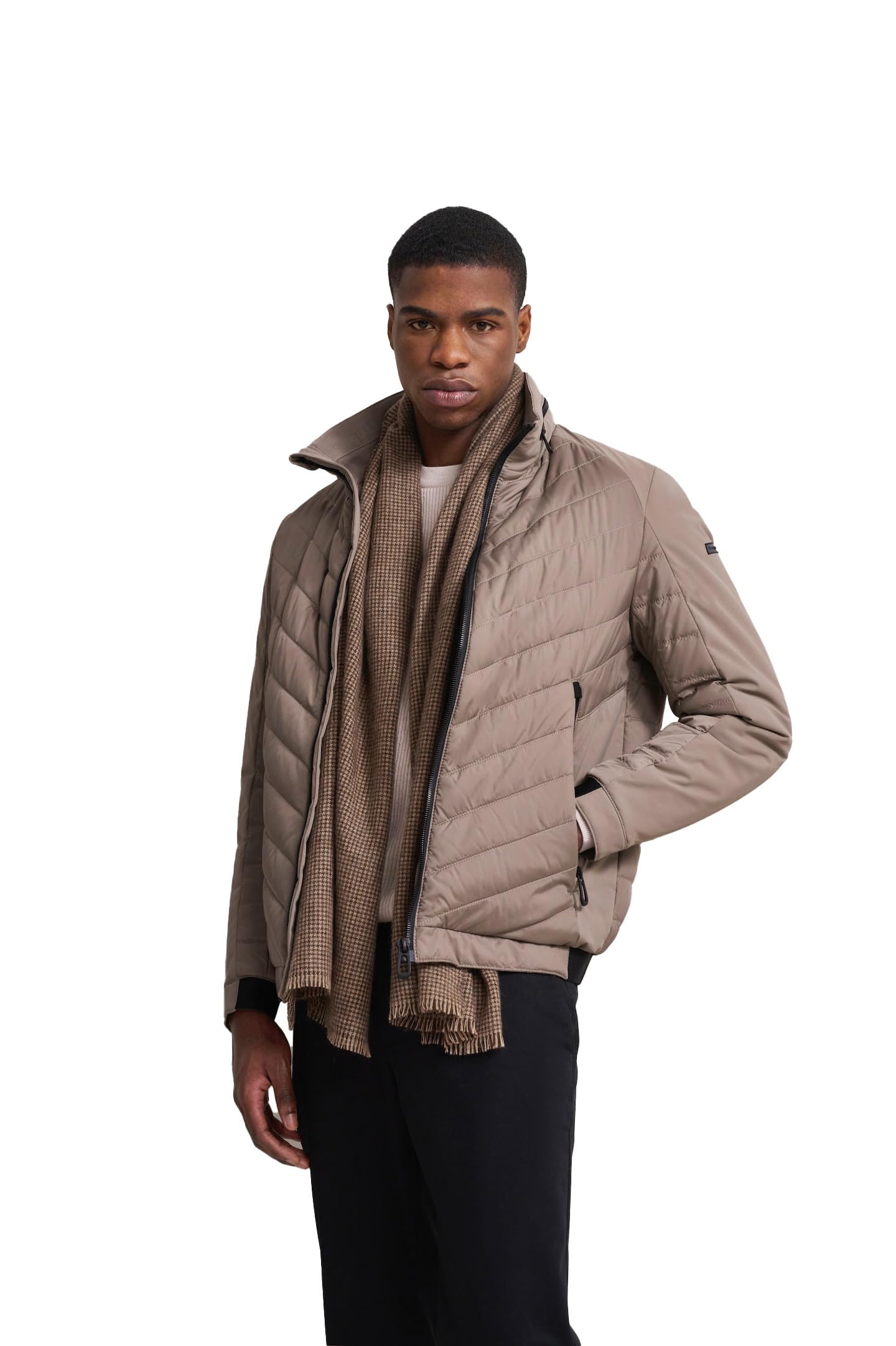 Blouson marron bugatti 673200 à 61031 veste hommes taille 58 - 8