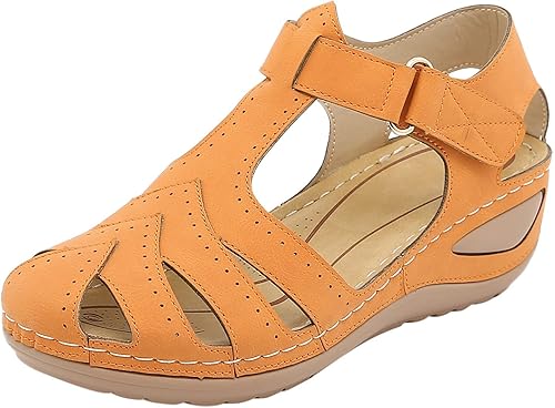 Sandalias cómodas para mujer, sandalias de verano de moda, sandalias transpirables para la playa