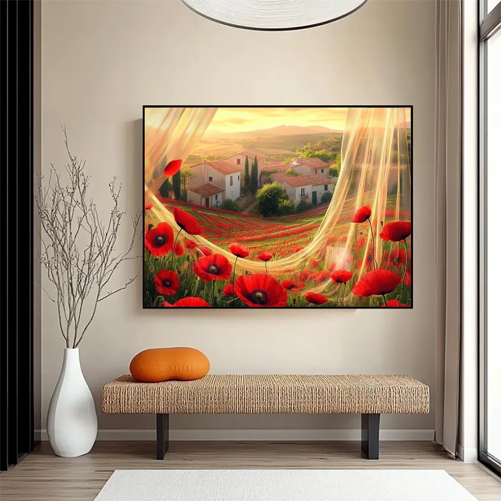Diamond Painting Traum, 5D Diamond Painting Erwachsene 70x90cm qw1-781