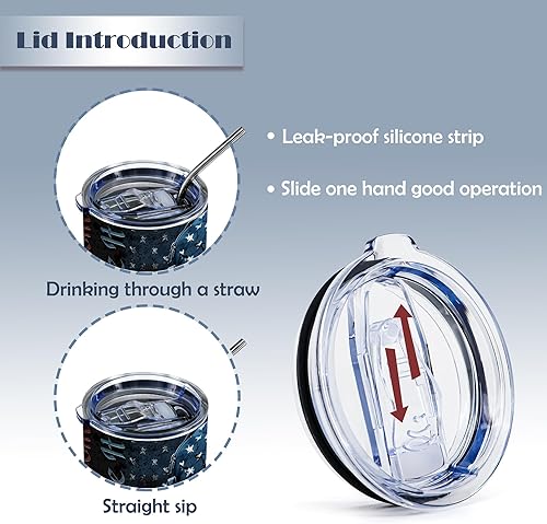 Miniatura 4 de 2nd Amendment - Botella de agua de acero inoxidable de 20 onzas con tapa, divertida taza de café de viaje, regalos divertidos para mujeres y hombres