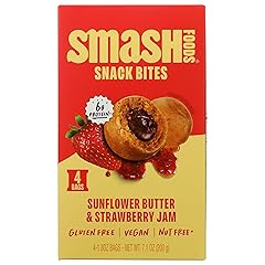Smash Foods Sunflower Butter Strawberry Bites Multipack, 7.1 OZ