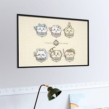 Amazon.co.jp: Chii-Kawa 1000 Piece Jigsaw Puzzle, Wooden Jigsaw