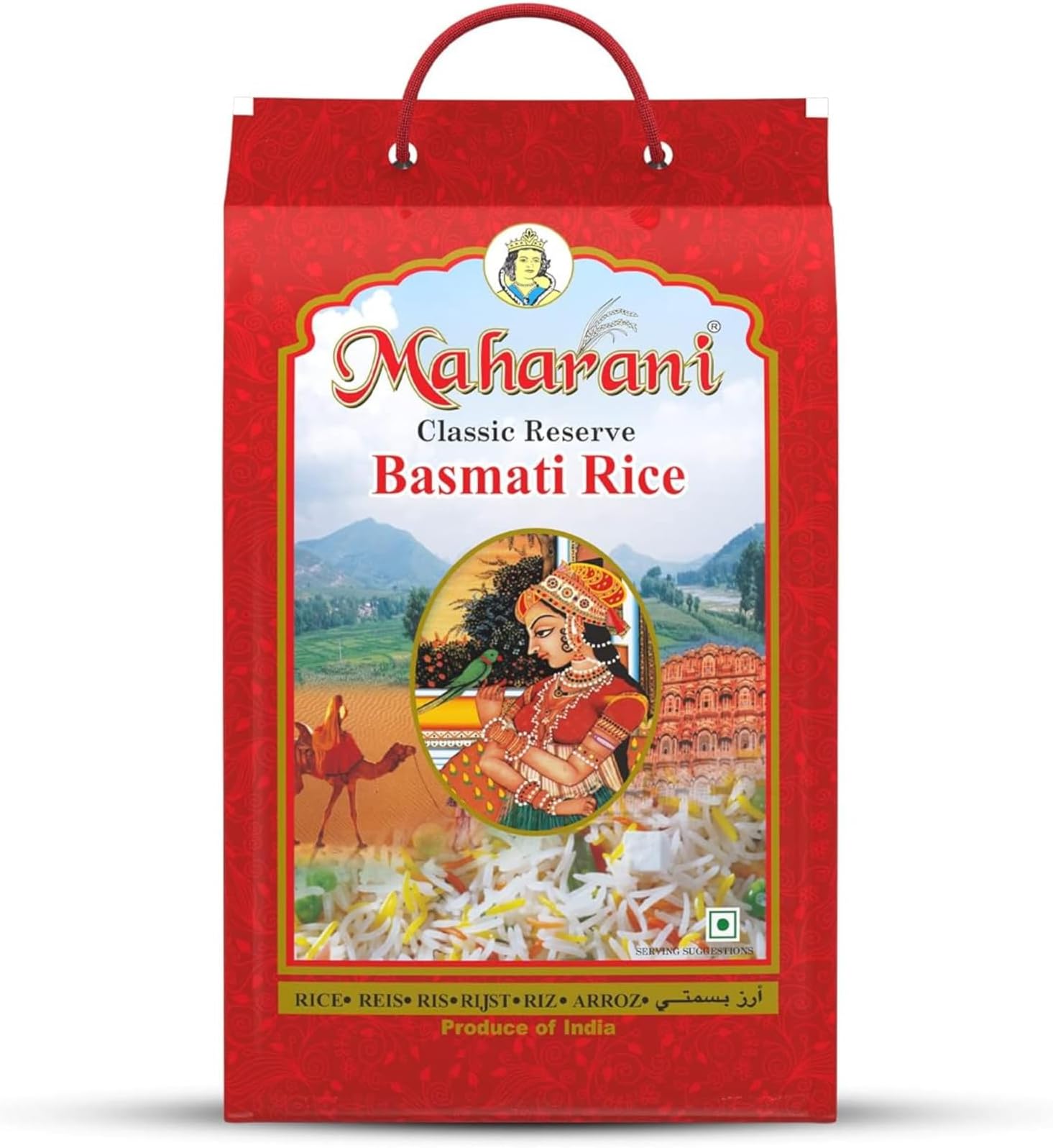- Classic Reserve Basmati Rice 5kg | Extra-Long Grain | Naturally Aged Premium Basmati | Ideal for Biryani, Pulao & Daily Cooking | Rich Aroma & Fluffy Grains