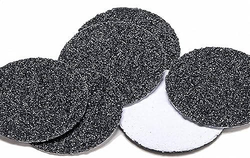 Miniatura 4 de 100 discos de papel de lija y 1 broca de metal, vástago de 332 reemplazable para pedicura para eliminación de callos de piel muerta, herramientas