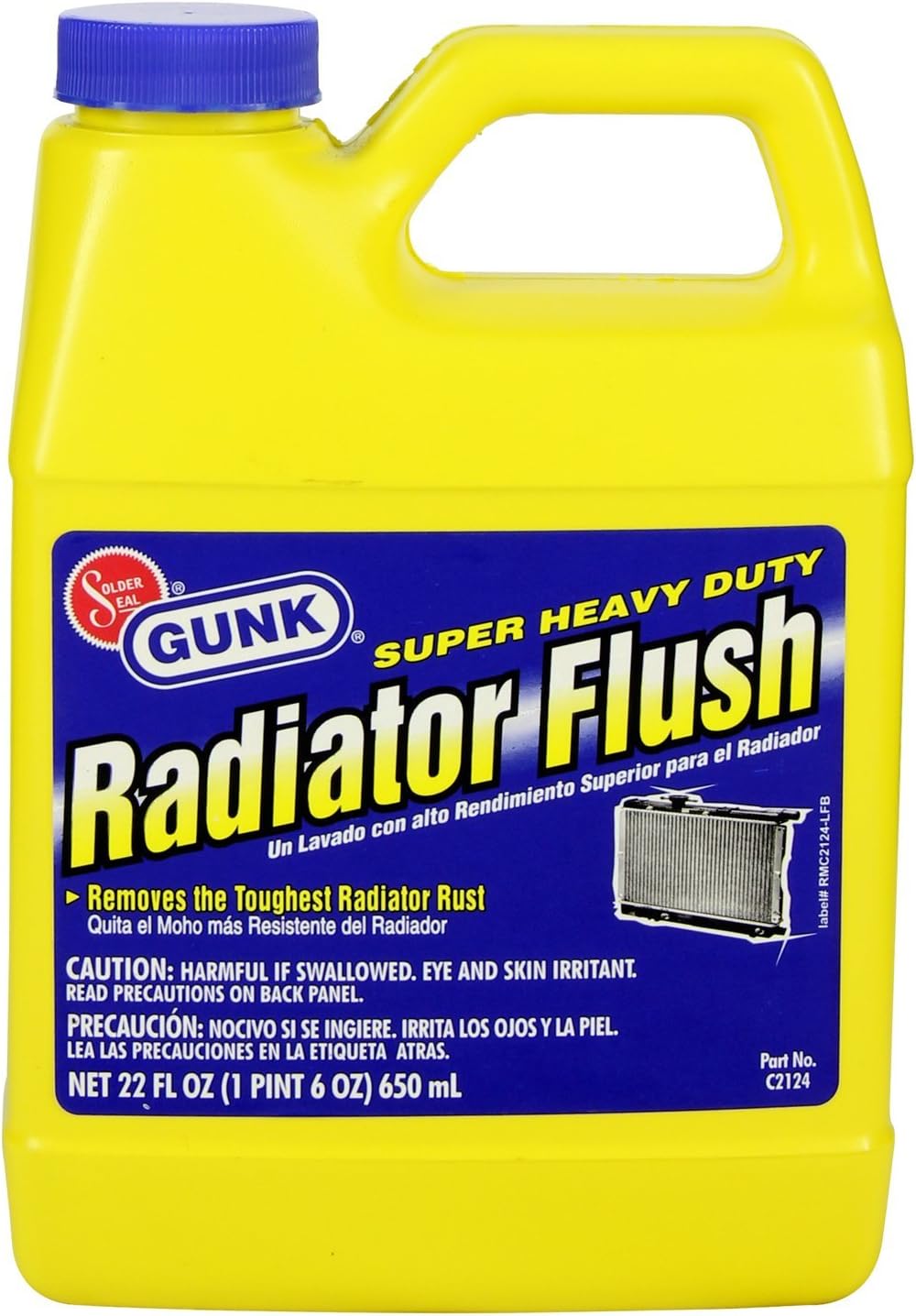 Gunk C2124 Super Heavty Duty Radiator Flush - 22 oz.