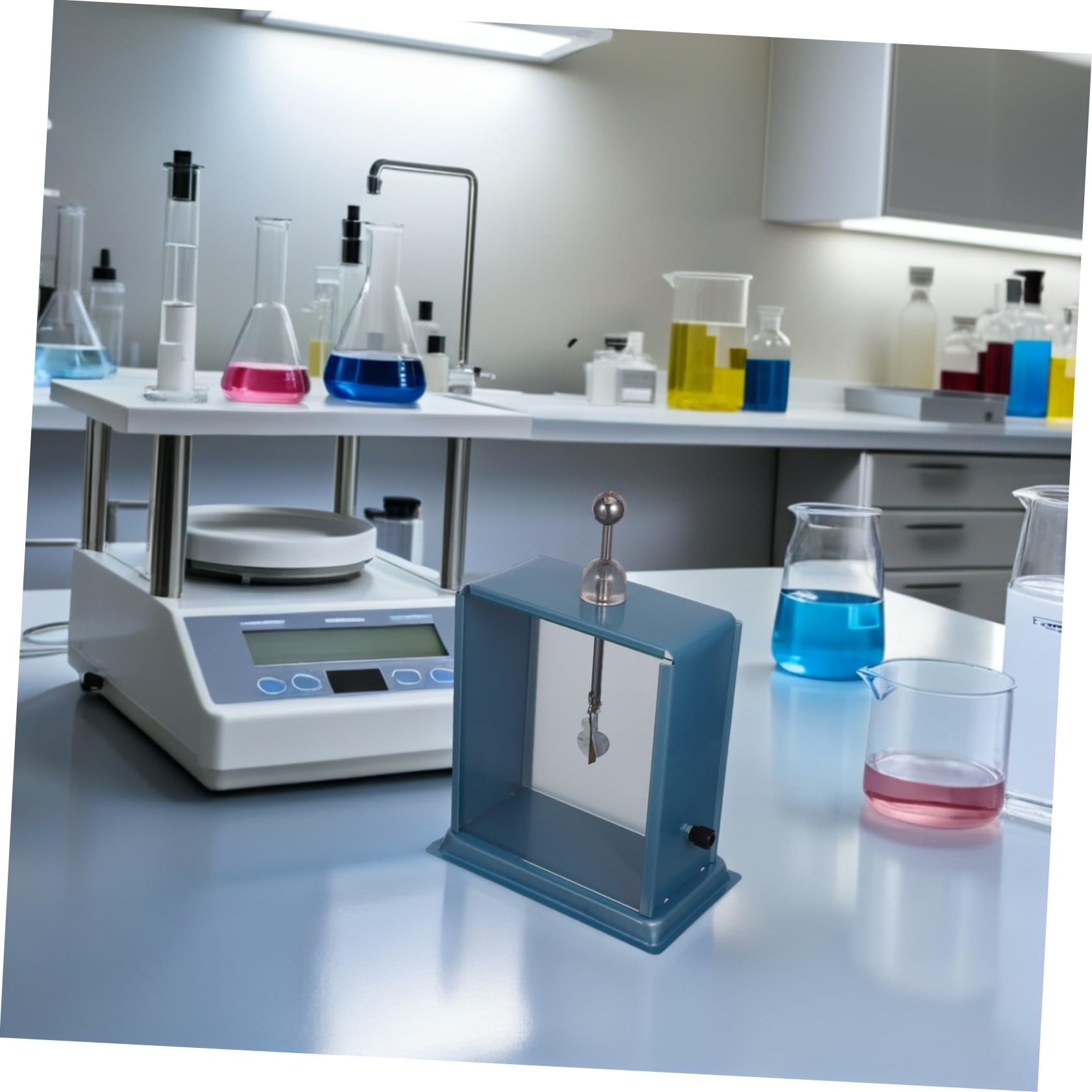 Zerodeko Electrómetro de Lámina de Hierro Medidor de Electricidad para Experimentos de Física Aulas Equipo Científico para Demostraciones de Cargas Estáticas