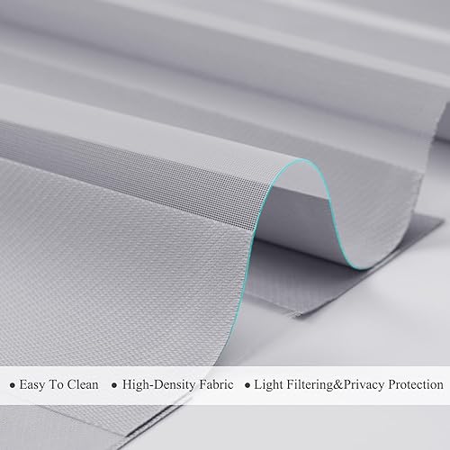 Miniatura 5 de Changshade Persianas Zebra de tamaño personalizado para ventanas, puertas corredizas de cristal, sin cables, persianas enrollables de cebra con