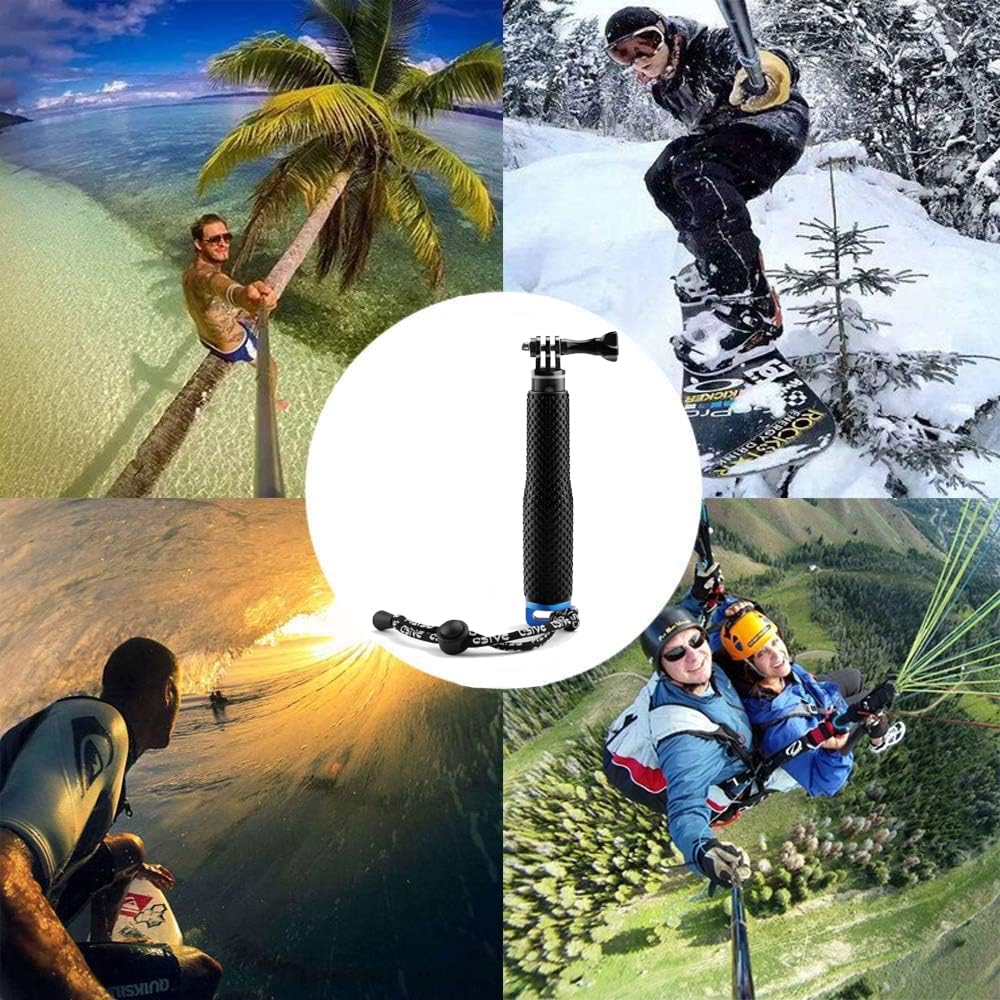 Voarge Teleskopowy kij do selfie 19" do GoPro/Insta360/X3/One i innych kamer Action Camera
