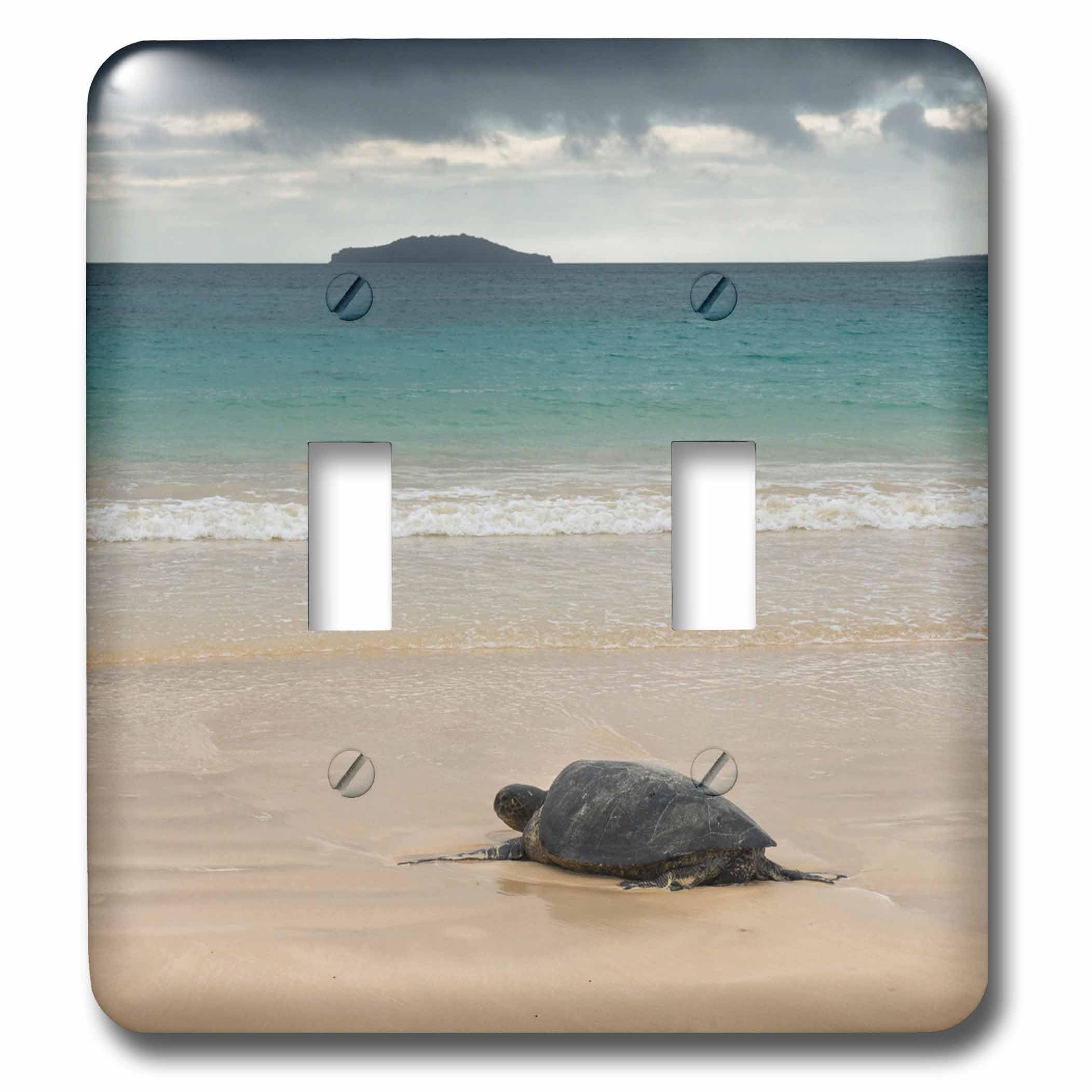 Interrupteur Tortues Galapagos 3D Rose pour changer des boîtiers blancs