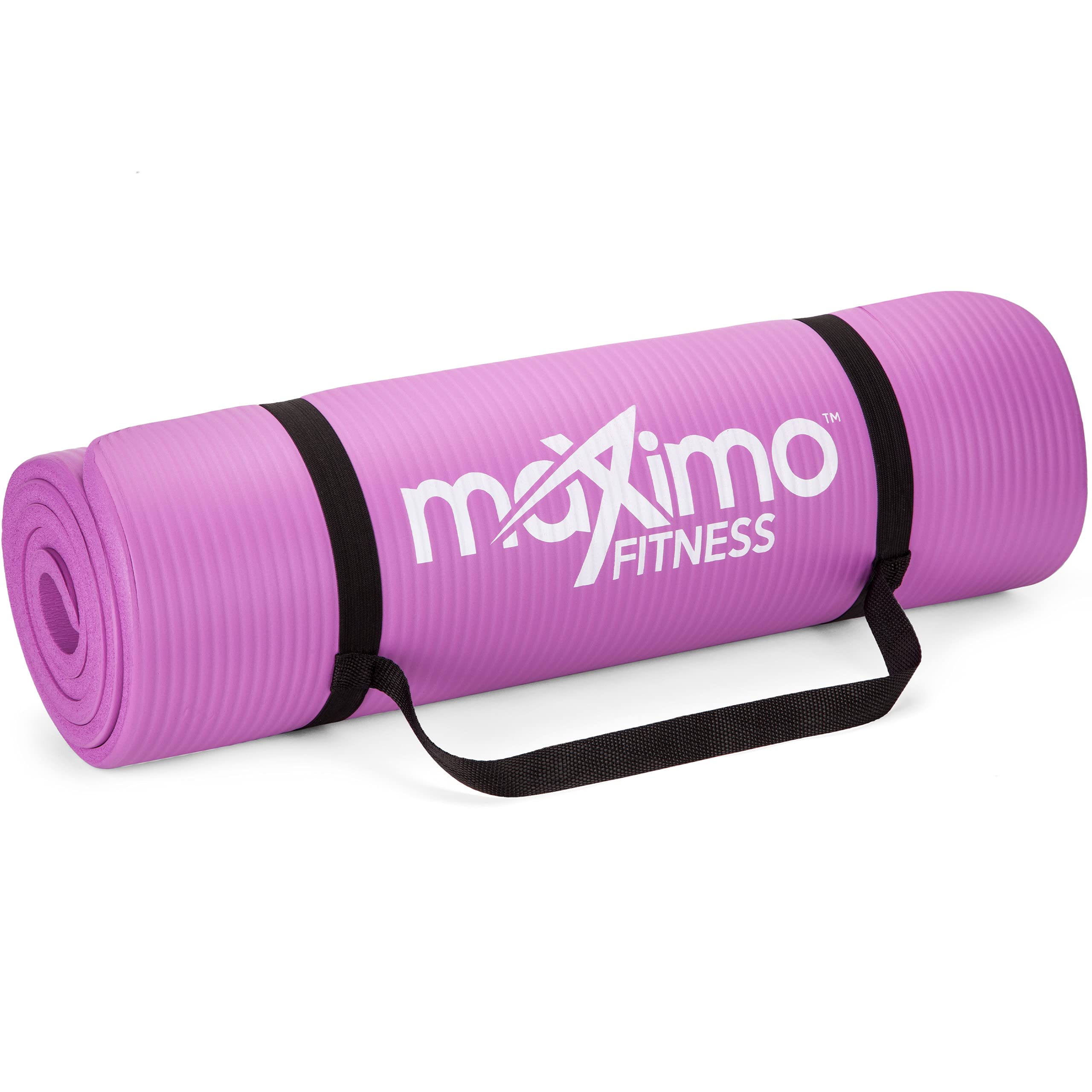 Maximo Exercise Mat Multi Purpose Yoga Mat 183cm x 60cm Extra Thick Gift for Pilates Sit-Ups Planks Stretching