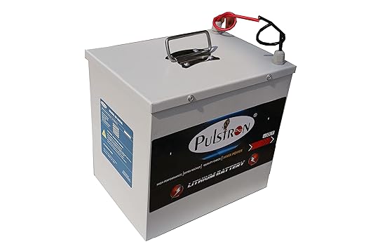 Pulstron 48V 30Amp Lithium LiFePO4 Battery for (Electric Scooter)/ Solar Inverter