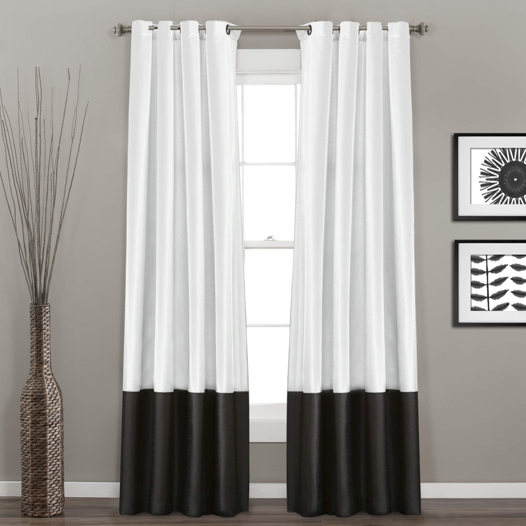 Plain Black Bedroom Curtains Curtains & Drapes 2023