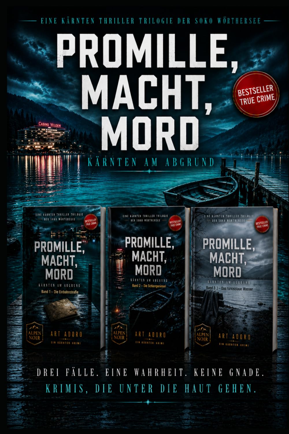 PROMILLE, MACHT, MORD – KÄRNTEN AM ABGRUND: Ein Alpen-Noir-Thriller in drei Bänden - die SOKO Wörthersee ermittelt (ein Kärnten Krimi der SoKo Wörthersee)