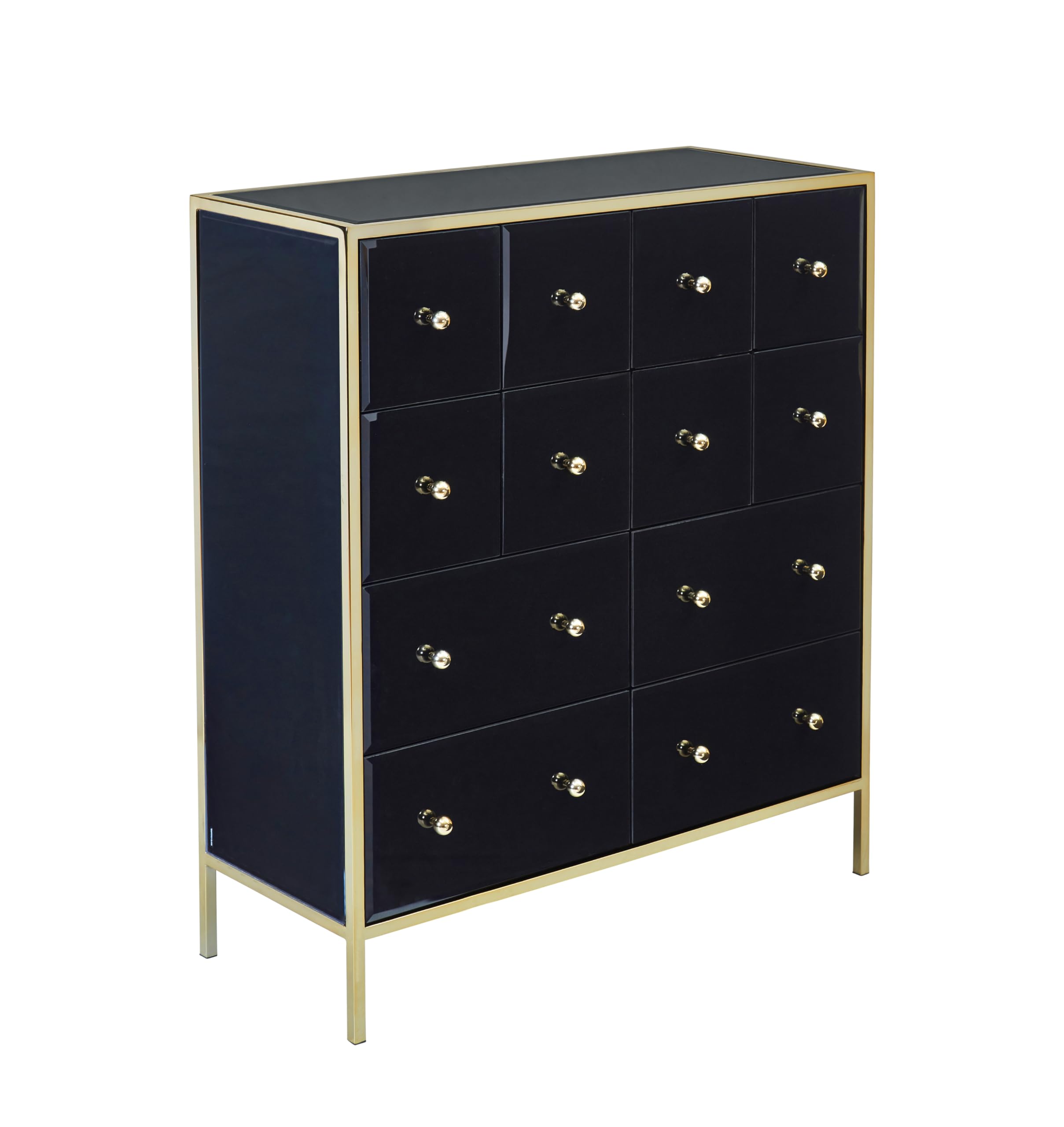 Birlea Fenwick Merchant Chest - Black
