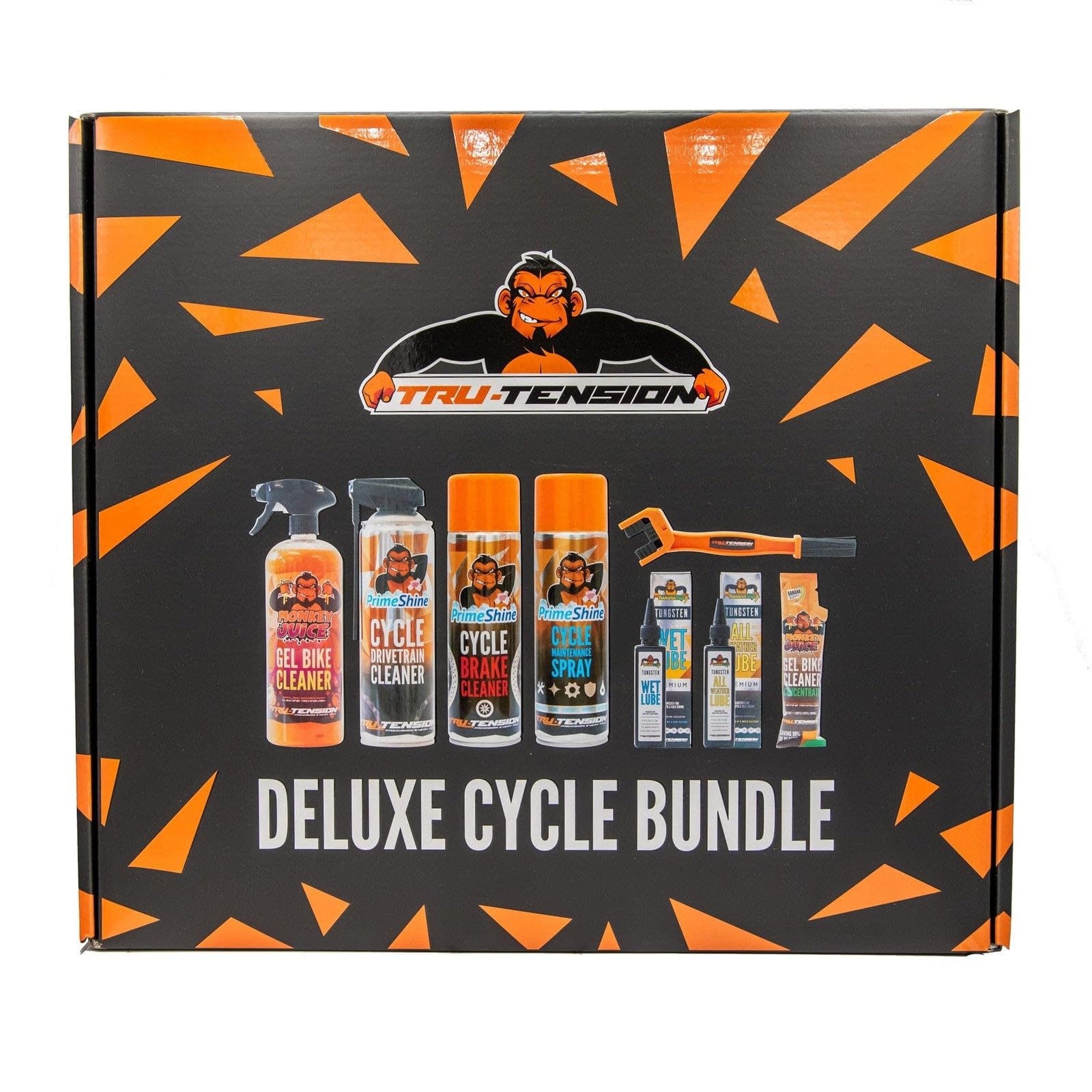 Tru Tension | BananaSlip Deluxe Cycle Tungsten Bundle | Bicycle Chain, Cassette & Drivetrain Lubricant