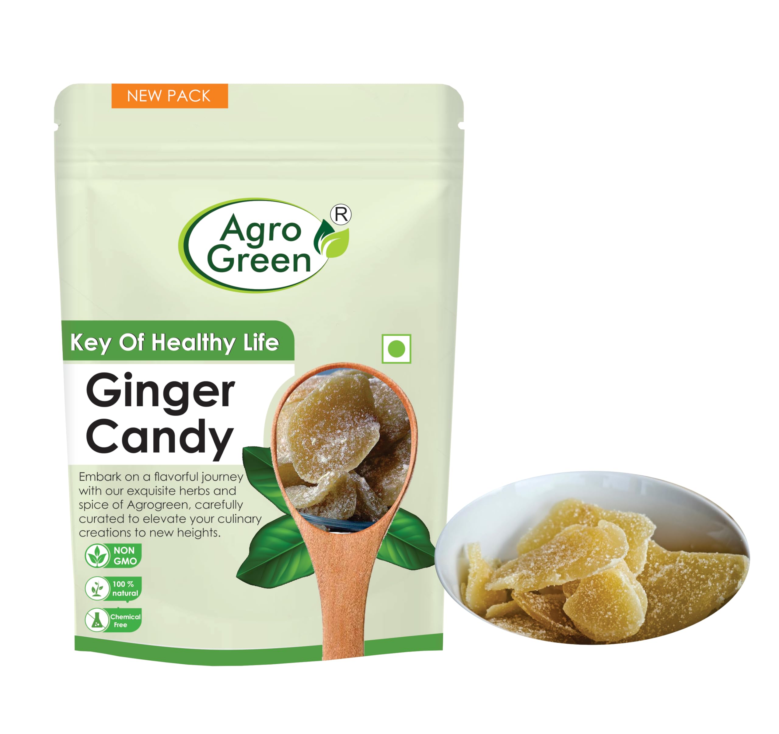 Agrogreen Dried Ginger Candie | Adrak Sweets Candy | - (200 gm) (B0BG98MGNP) Amazon Price History, Amazon Price Tracker
