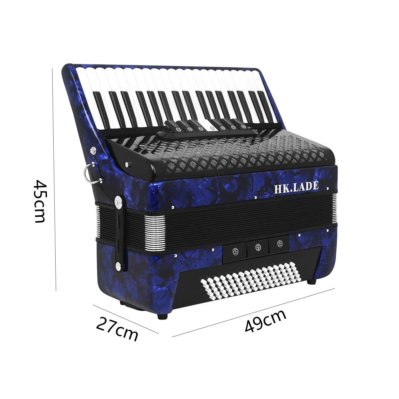 ✨美品✨Tadill HK.LADE 37鍵80ベース アコーディオン Amazon | 37鍵80ベースアコーディオン 大人初心者向け 楽器演奏 鍵盤楽器
