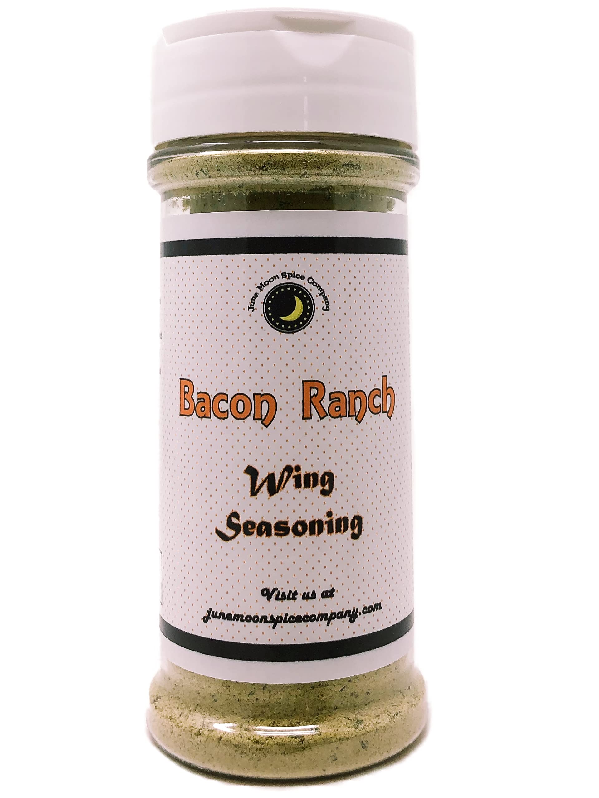 Bacon Ranch Chicken Wing Seasoning | Large Shaker | Calorie Free | Fat Free | Sugar Free | Crafted in Small Batches | Premium | Irresistible Bacon Ranch Chicken Wing Seasoning – Turn Up the Flavor on Your Wings!