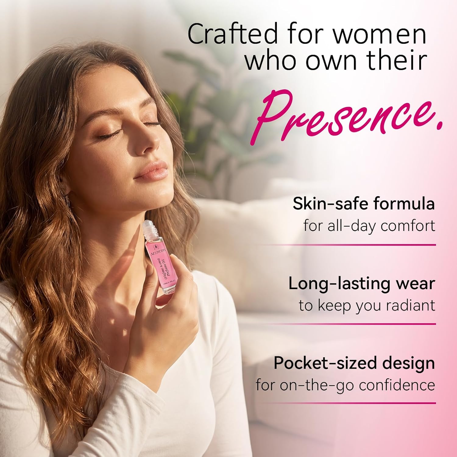 AETHERIS Pheromones Perfumes For Women, Long-Lasting, Rollerball with Sweet, Portable for convenient daily use. Feel Confident And Alluring With. - Image 5