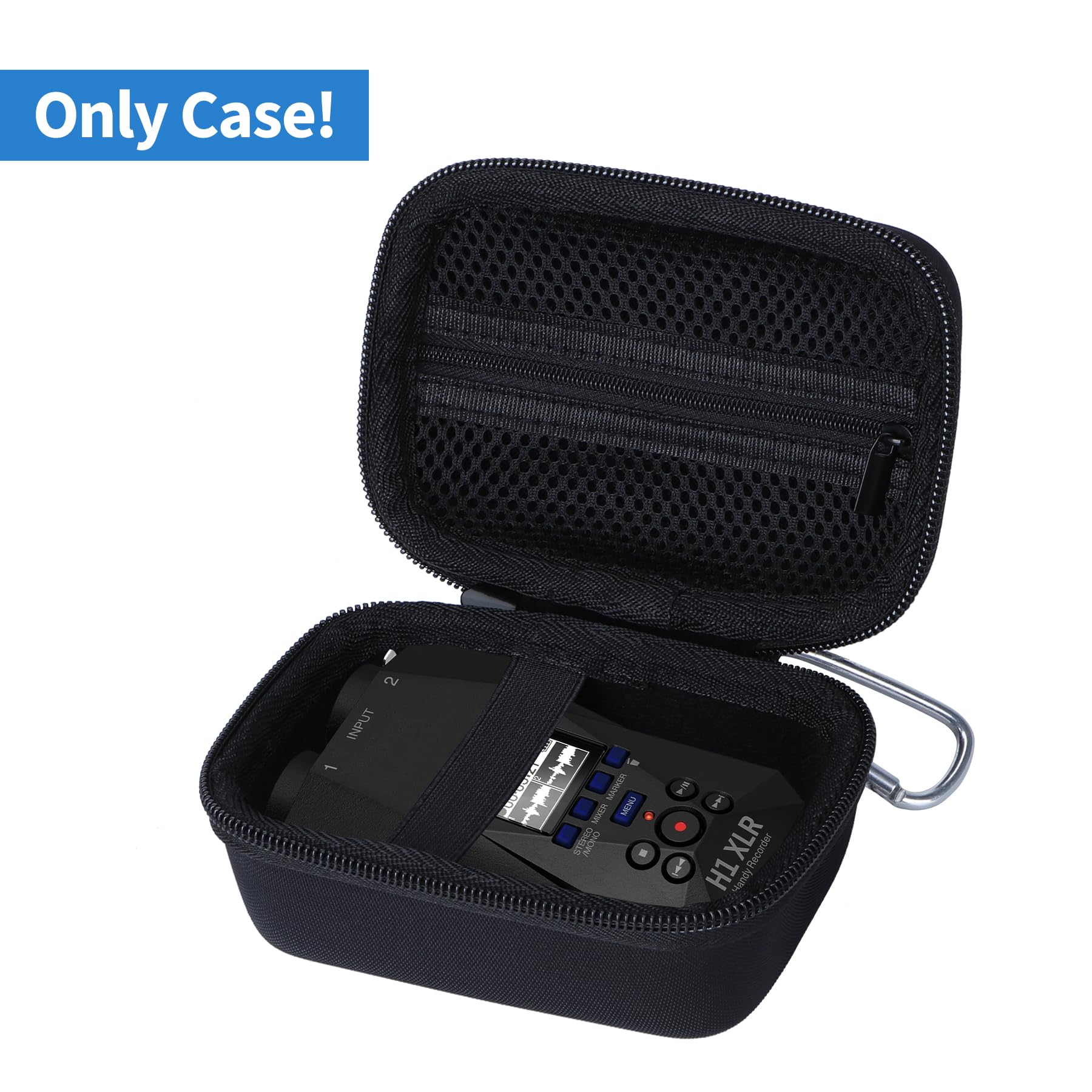 Lebakort Duro Caja Estuche Funda para Zoom H1 XLR Grabadora práctica