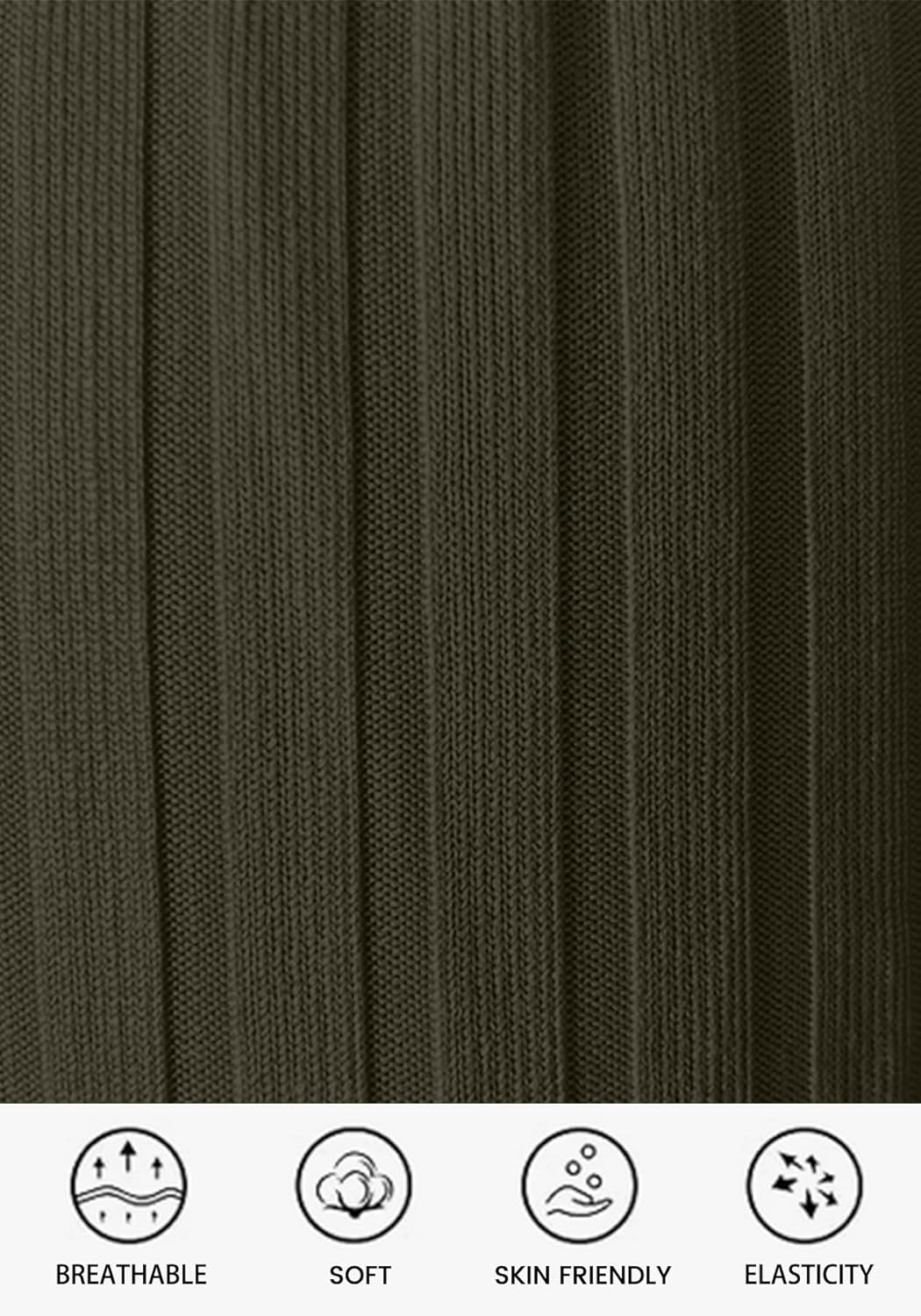 LKOUS Womens 3 Piece Lounge Sets Tank Tops Stretch Pants and Open Front Long Cardigan Loungewear 2026 - Image 3