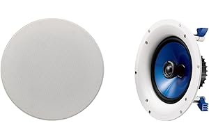 Yamaha NSIC800WH 2-Way 8-Inch Ceiling Speakers (White)
