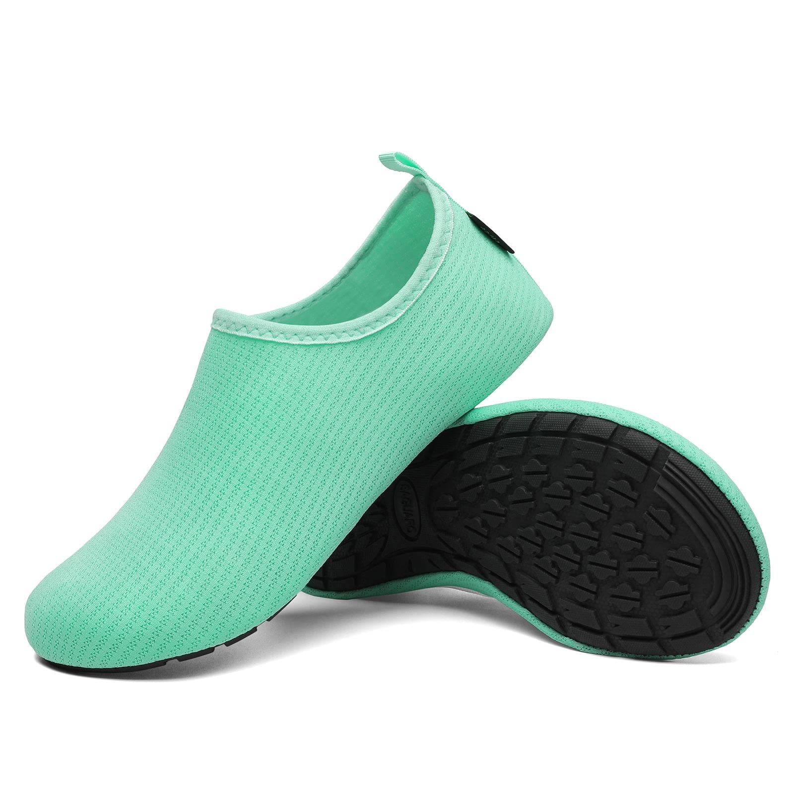 SAGUARO Scarpe da Scoglio Asciugatura Rapida con 7 Fori di Drenaggio per Donna Uomo Rombi Gr.36-47