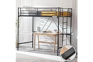 VINGLI Twin Loft Bed: Ultimate Sleep and Play Haven for Kids and Adults