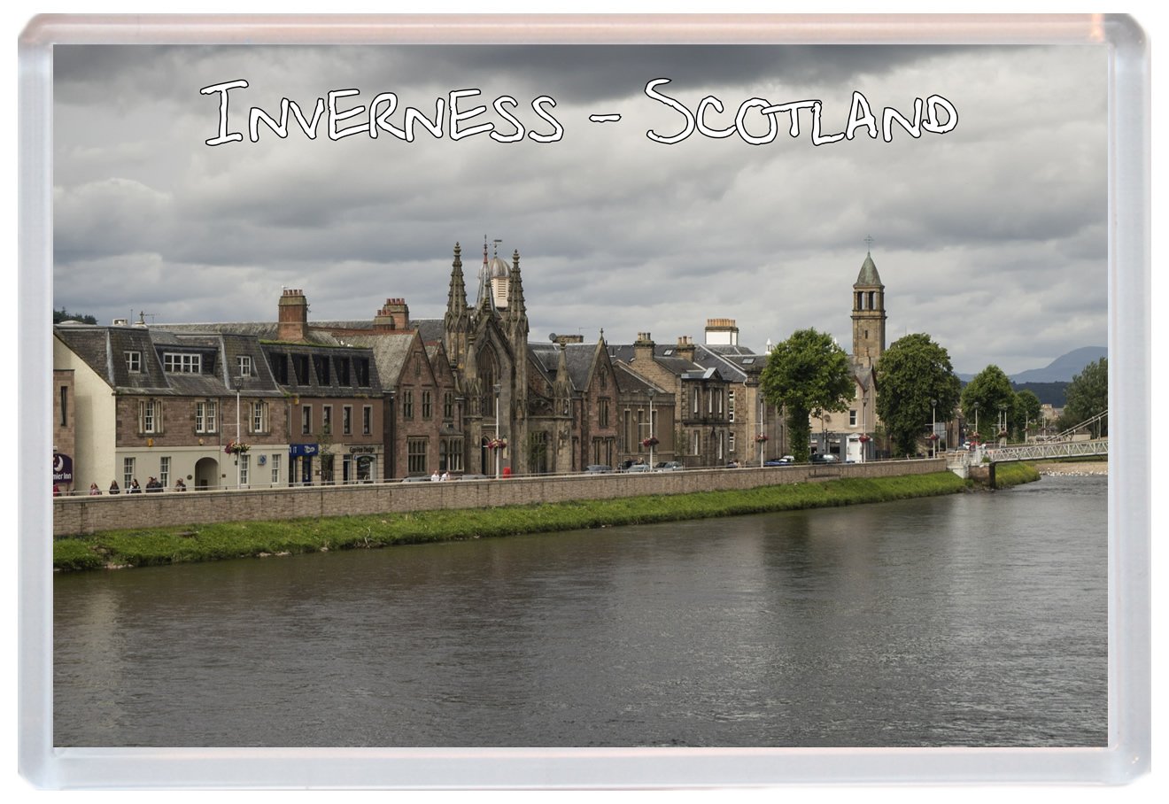 Inverness - Scotland - Jumbo Fridge Magnet ID426