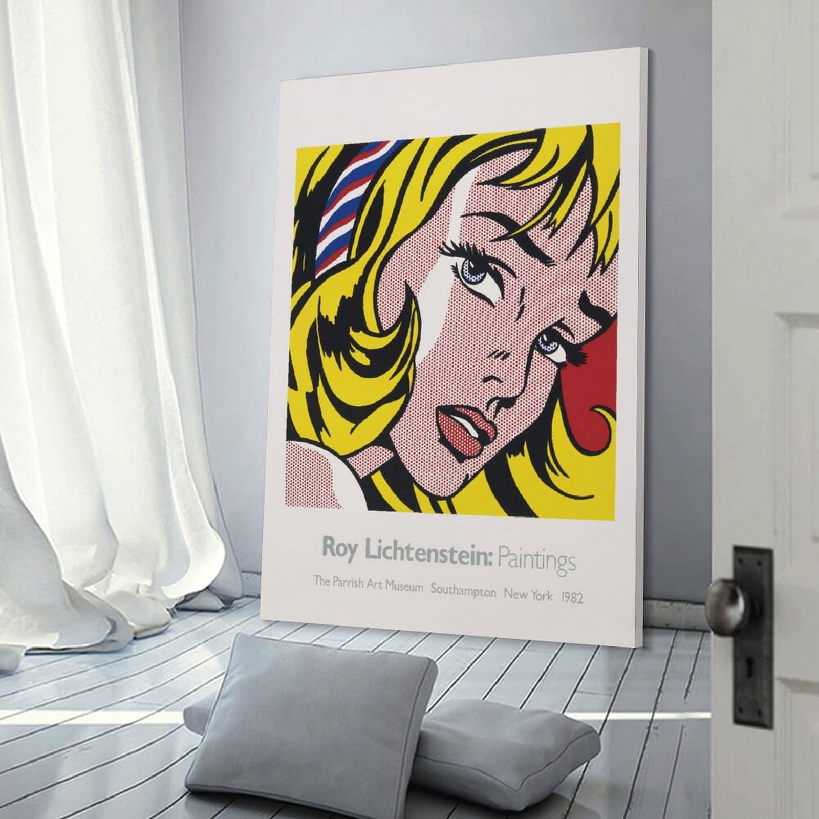 Amazon.co.jp: ロイ・リキテンスタイン 絵画 モダン デコラティブ