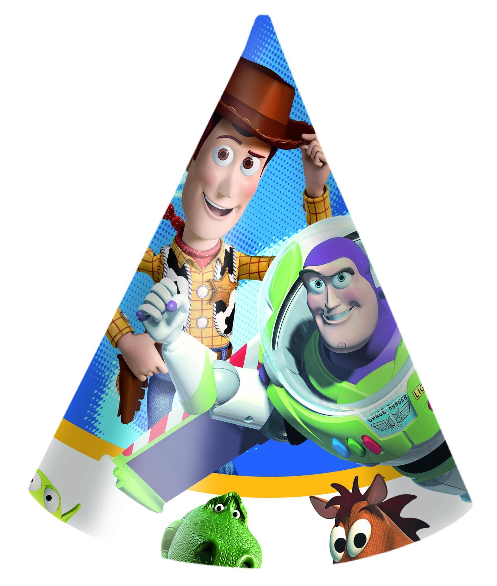 Toy Story 3 Hats (Pack Of 6)