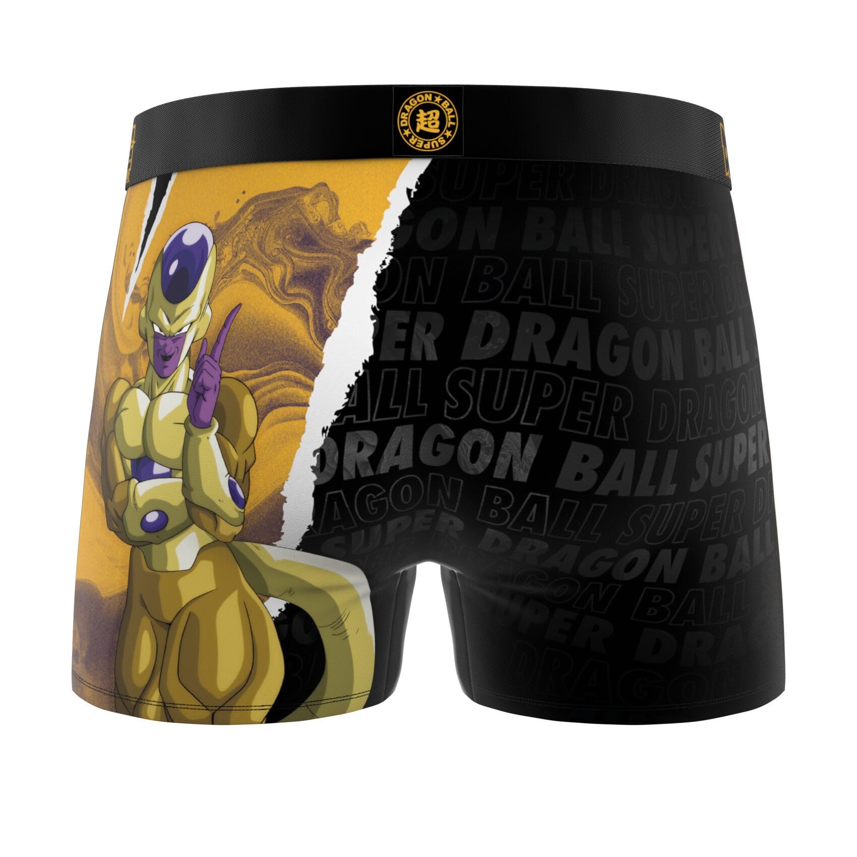 Freegun Boxer Homme Dragon Ball Super, Caleçon Homme, Ultra-Doux & Stretch (Lot de 4)