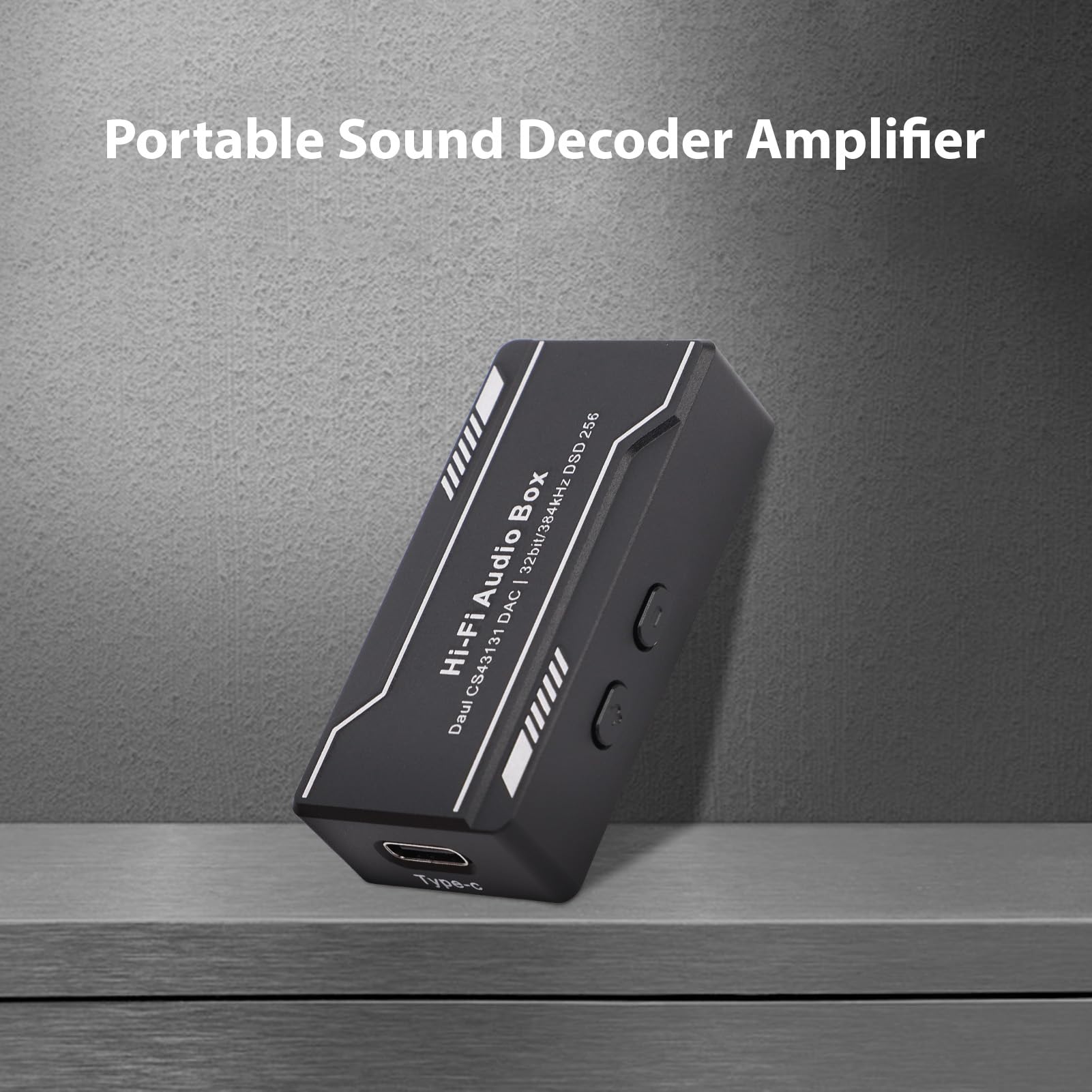 Alomejor Wzmacniacz Stereo, Interfejs 4,4 Mm + 3,5 Mm, Obsługa Połączenia z Telefonem Komórkowym, Komputerem, Tabletem, Odtwarzaczem, do Domu, Karaoke, Teatru