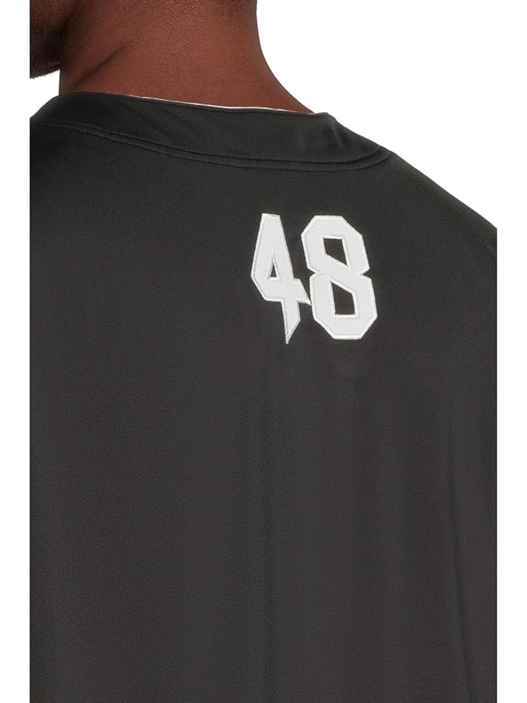 Black PUMA Oversized Lifestyle Baseball Jersey