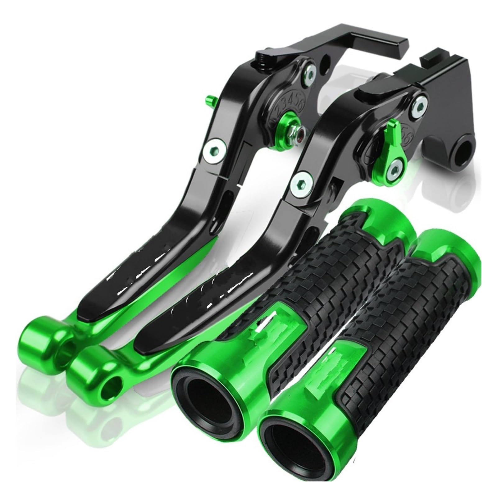 Pbqenxb J Break And Clutch Levers For Kawasaki For Z750 2007-2012 Motorcycle Cnc Aluminum Brake Clutch Lever Handlebar Handle Grips End(J)