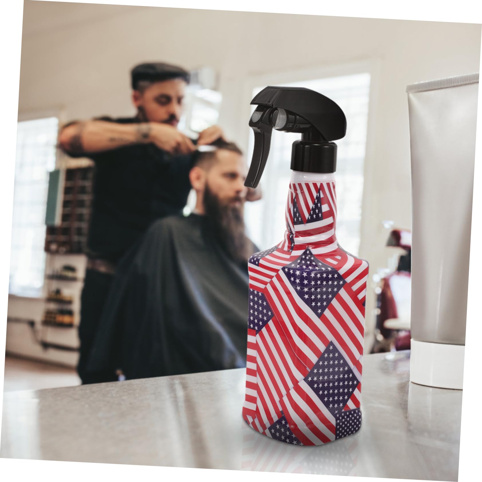 Baluue 4 Stück Vintage Whisky-Sprühflasche haarspray got2be haarlack continuous spray bottle waschbecken friseur sprühflaschen Wassersprühdose Wassersprüher Sprühflasche bewässern Plastik