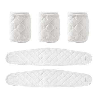 5Pcs Newborn Umbilical Cord Adjustable Belly Band Umbilical Belly Belt Binder Baby Essentials for Baby Newborn belly