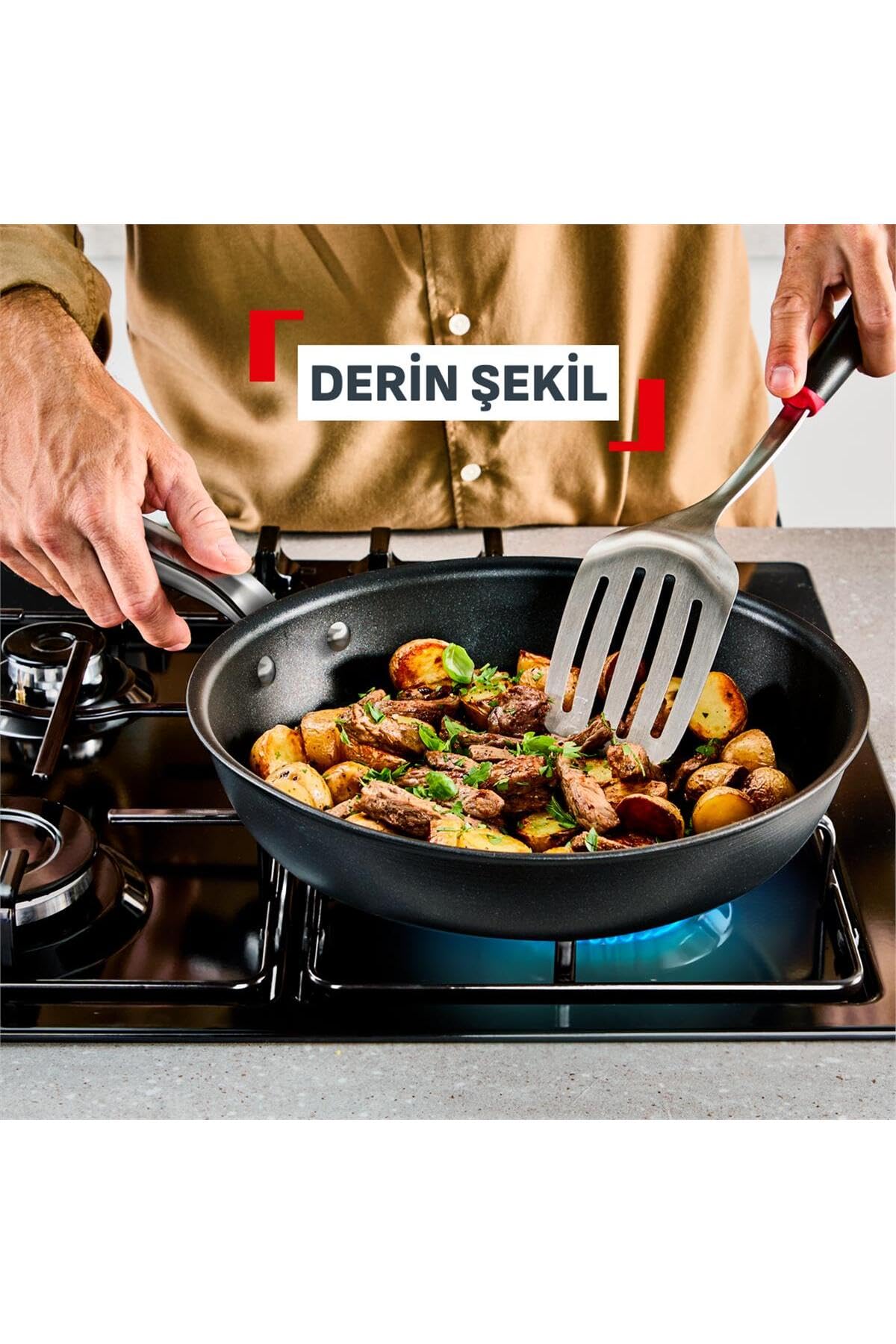 TEFAL Experience Fusion Core 9X Tava - 20 Cm